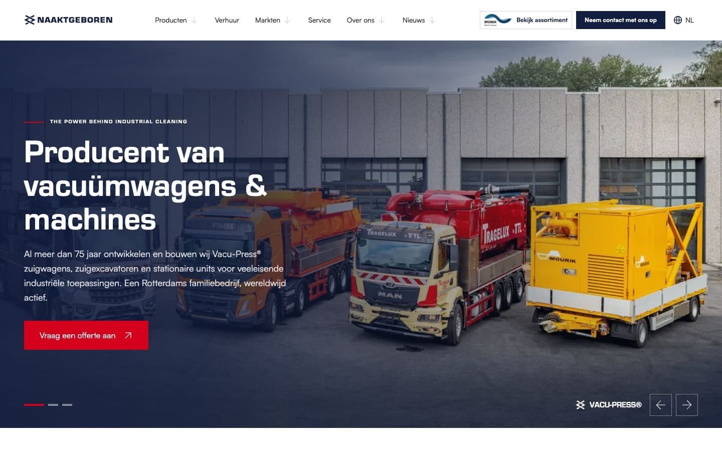 Website van Naaktgeboren